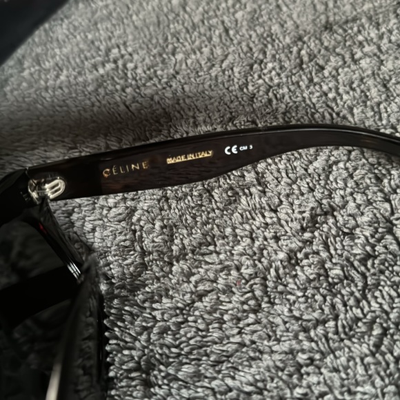 DARK TORTOISE CELINE SUNGLASSES - Picture 5 of 8